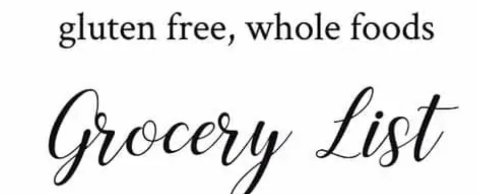 The Real Gluten-Free Grocery List (From Someone Who Actually Eats This Way)