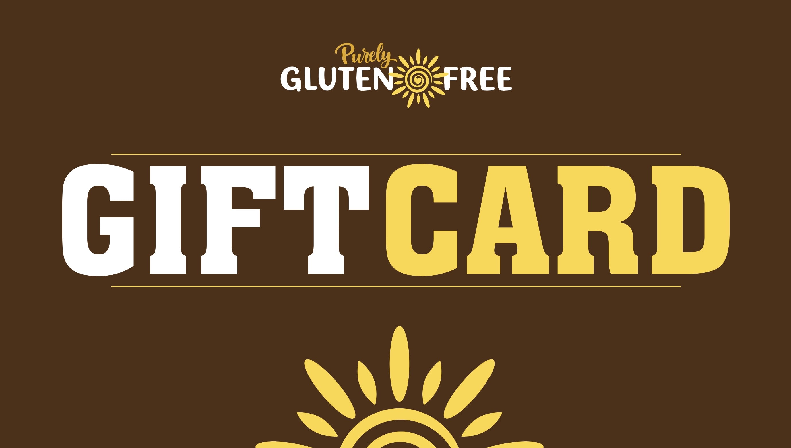 Purely Gluten Free Gift Card