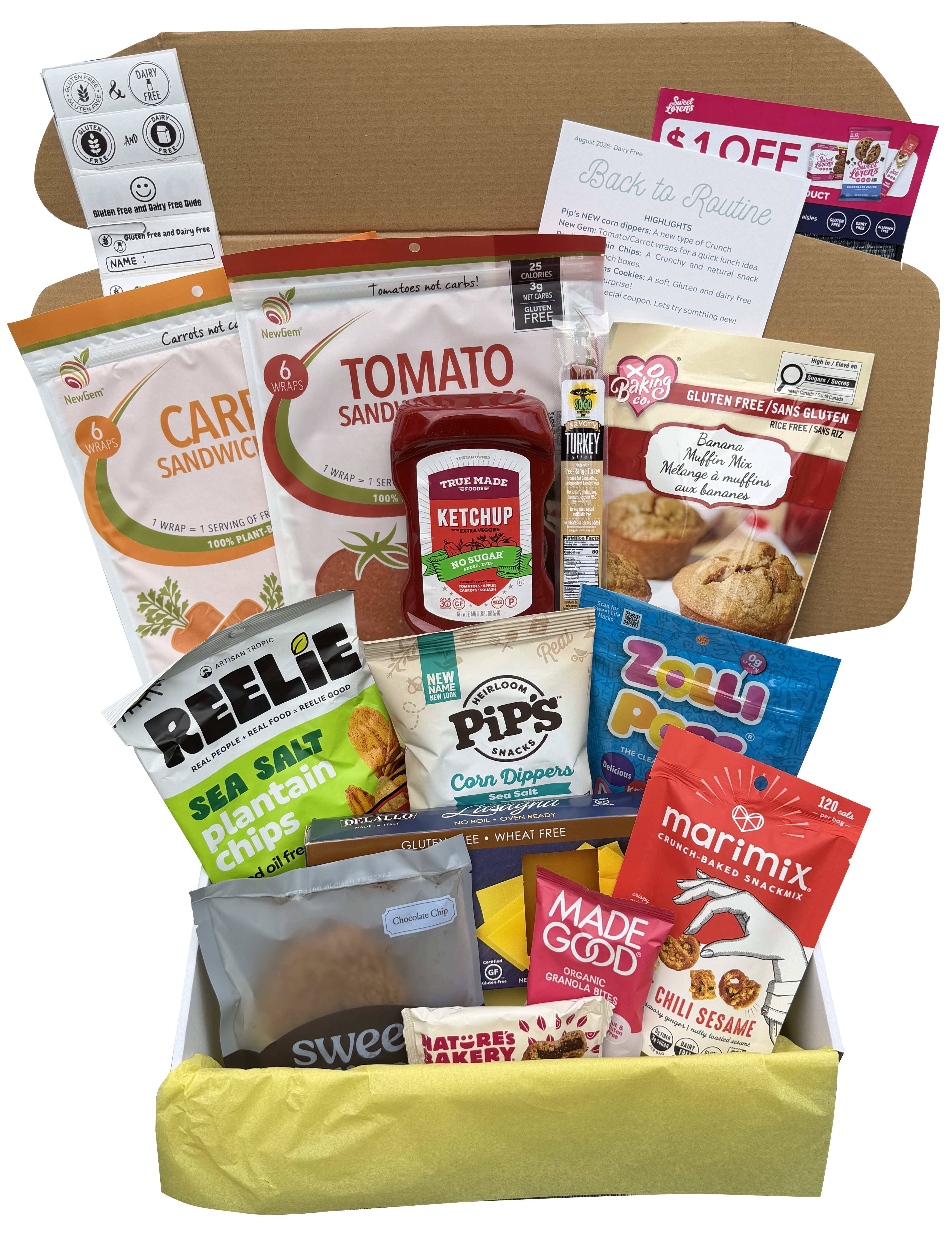 Dairy/Gluten Free- OCTOBER Box